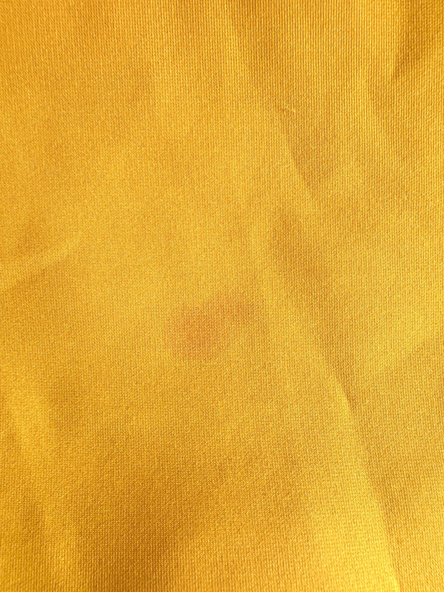 Prada Yellow Ruffle Trim Belted Logo Patch Mini Skirt