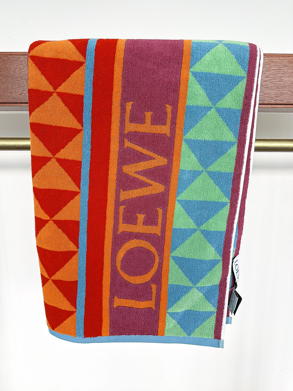 Loewe Paula's Ibiza Logo Jacquard-Bussola Towel