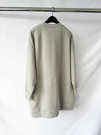 Ganni Logo Software Grey Sweatshirt