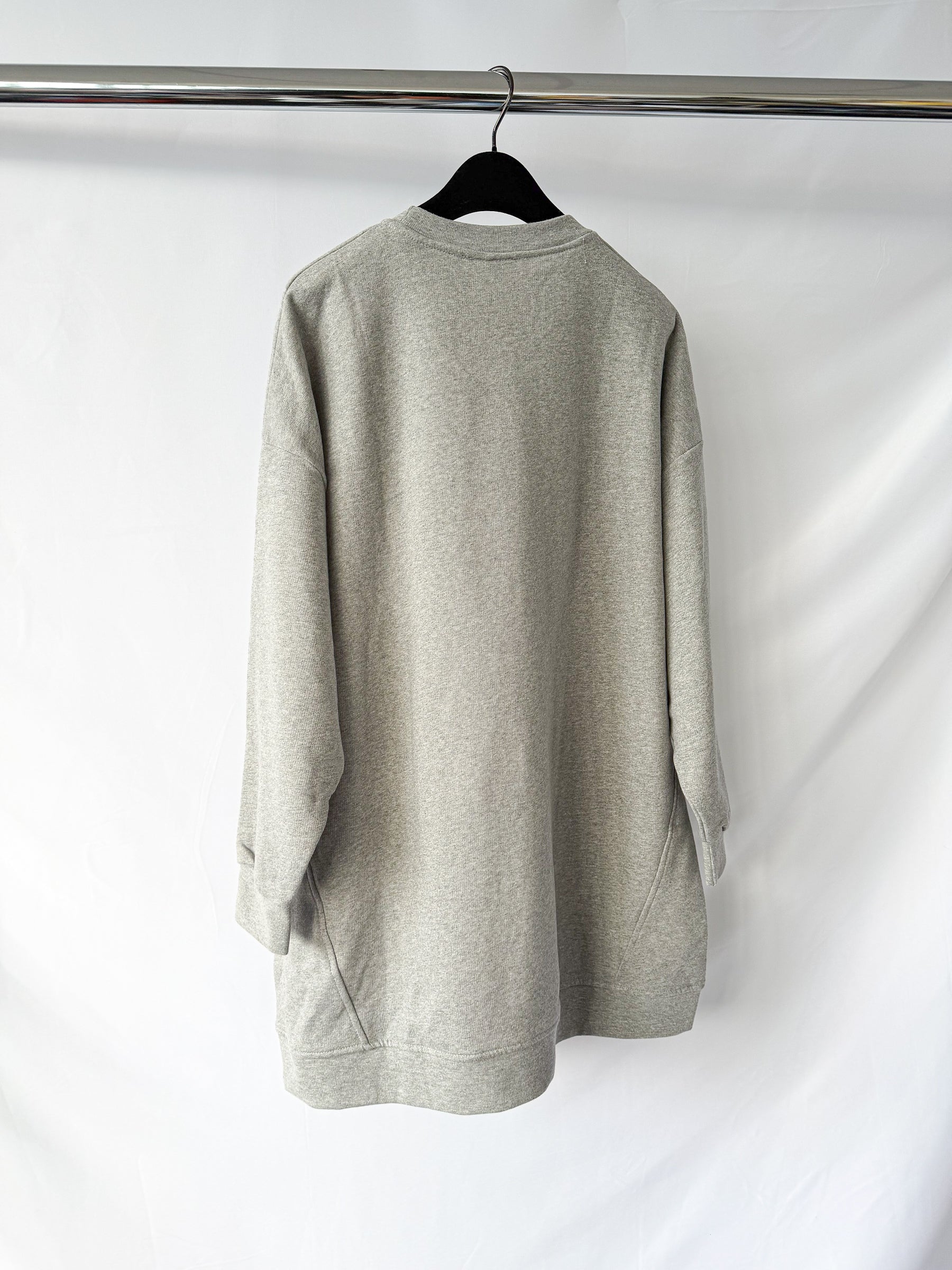 Ganni Logo Software Grey Sweatshirt