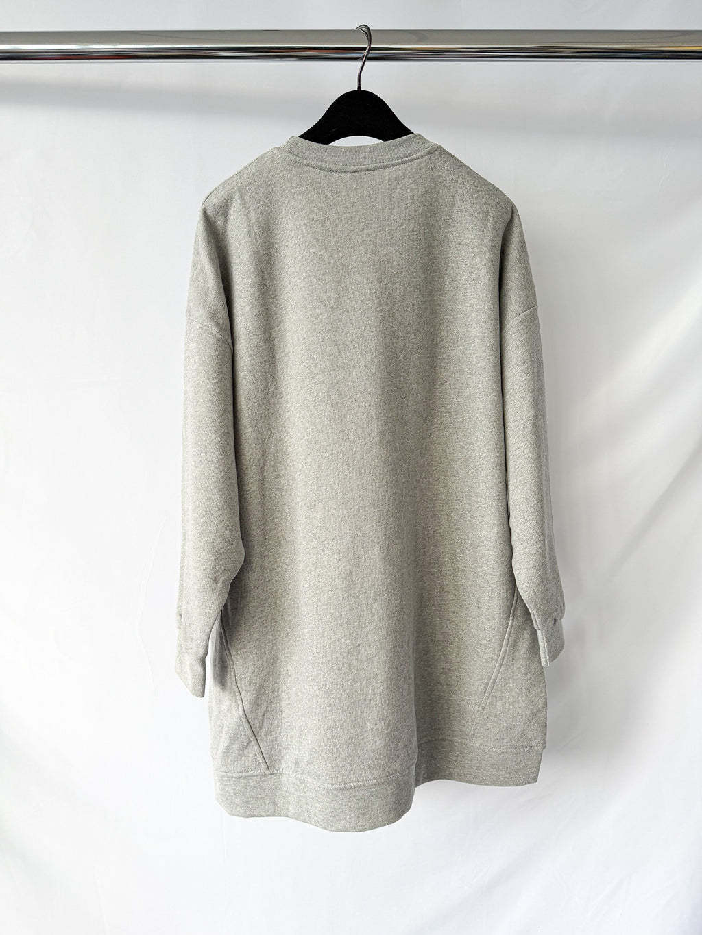 Ganni Logo Software Grey Sweatshirt