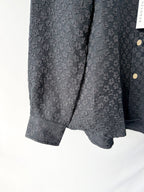 Sunflower Floral Jacquard Studio Navy Shirt