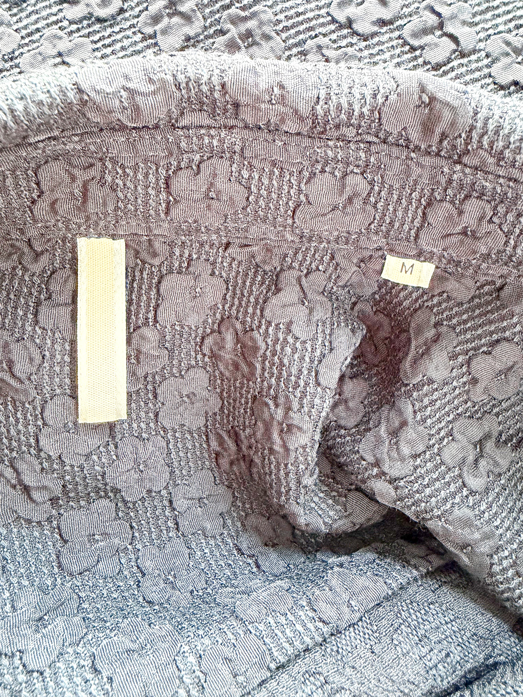 Sunflower Floral Jacquard Studio Navy Shirt