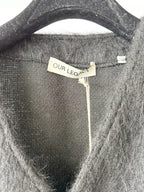 Our Legacy Schwarze Mohair-Strickjacke mit Knöpfen