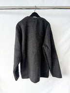 Our Legacy Schwarze Mohair-Strickjacke mit Knöpfen