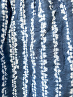 Short en soie bleu tie-dye Kartik Research