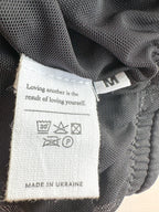 Sleeper Black Ariel Ruffle Trim Bikini Top