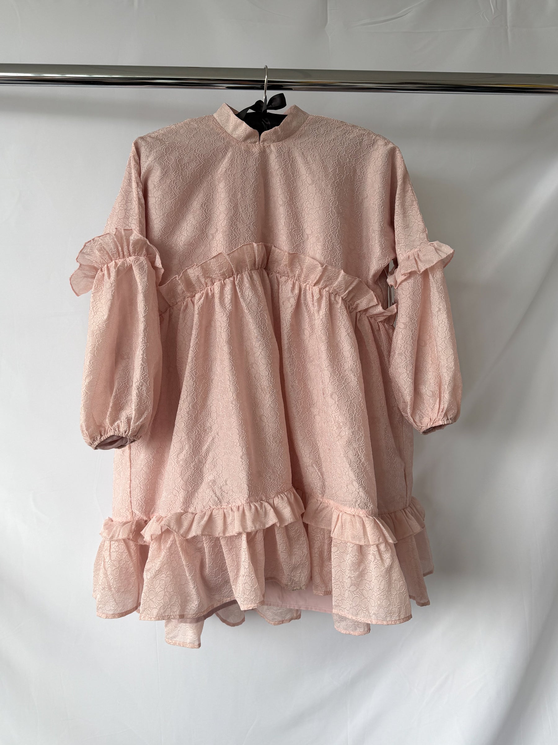 sister jane pink dress DREAM Ray Ripples Midi Dress Sister Jane