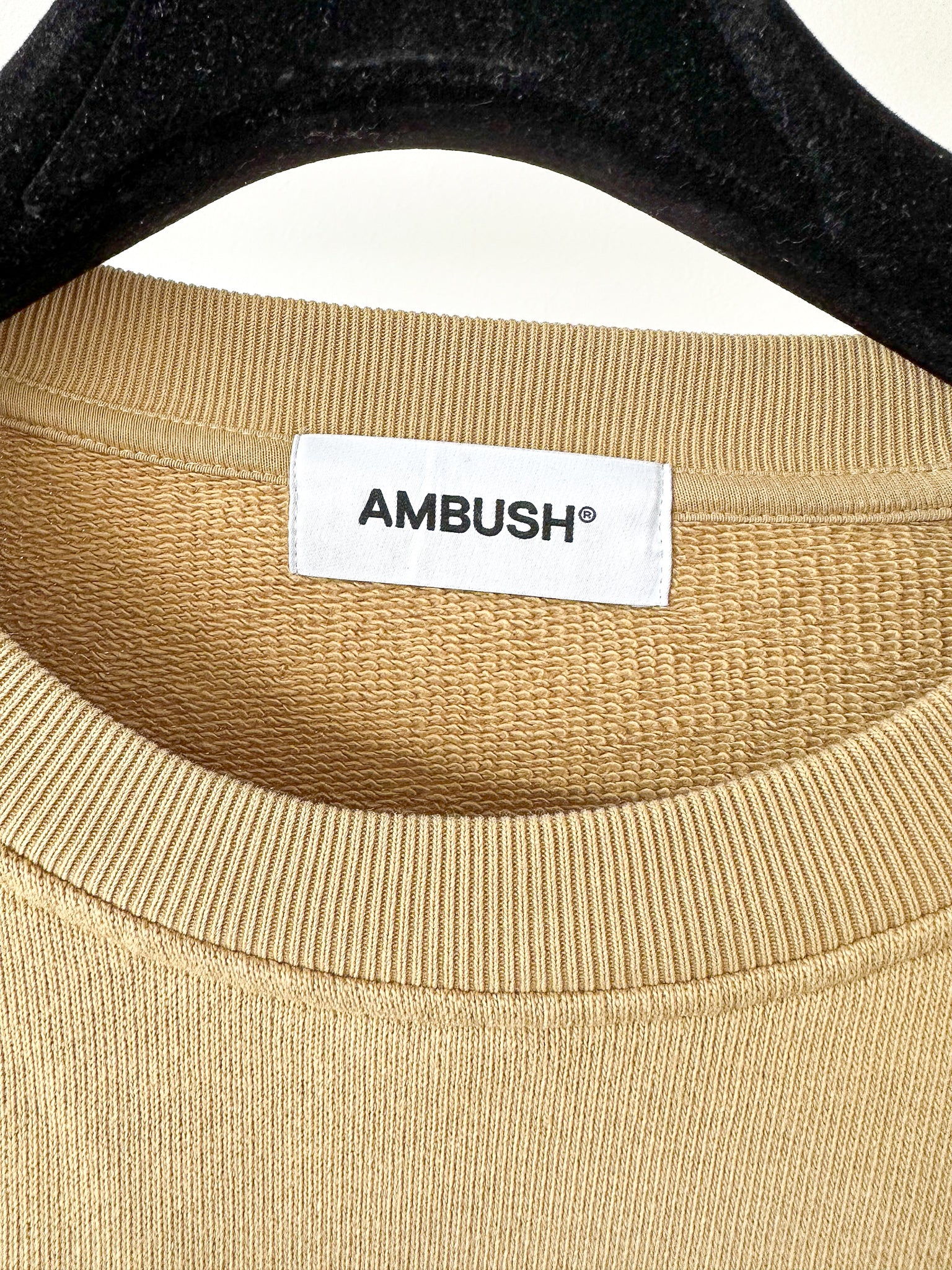 Ambush Stoppers Crewneck Cotton Sweatshirt