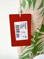 Valentino Green Pineapple Print Cotton Hawaiian Bowling Shirt