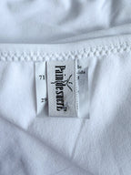Pain De Sucre White Side Tie Bikini Bottom in Onyx