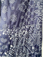 Ralph Lauren RLX Bandana Print Blue Hybrid Jacket