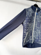 Ralph Lauren RLX Bandana Print Blue Hybrid Jacket