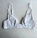 Pain De Sucre White French Lace Bra in Delia