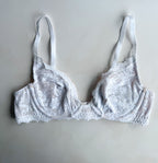 Pain De Sucre White French Lace Bra in Delia