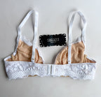 Pain De Sucre White French Lace Bra in Delia