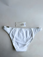 Pain De Sucre White Jewel Sides Bikini Bottom in Nipy