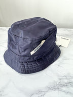 Jacquemus Le Bob Ovalie Shell Chapeau Bob Bleu Marine