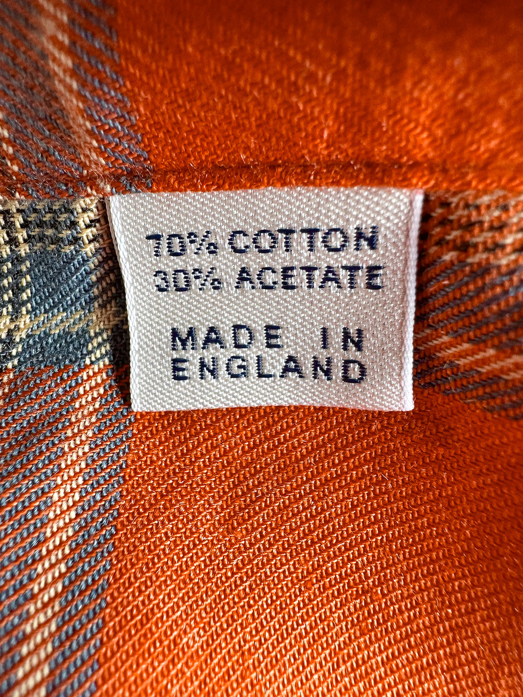 Drake's Red Lumberjack Check Double Pocket Shirt