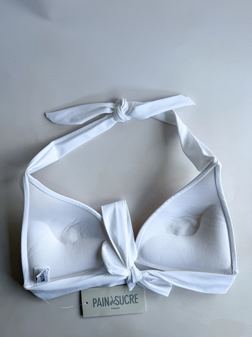 Pain De Sucre Bikini Top in Diva White