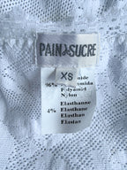 Pain De Sucre White French Lace Camisole Slip Top