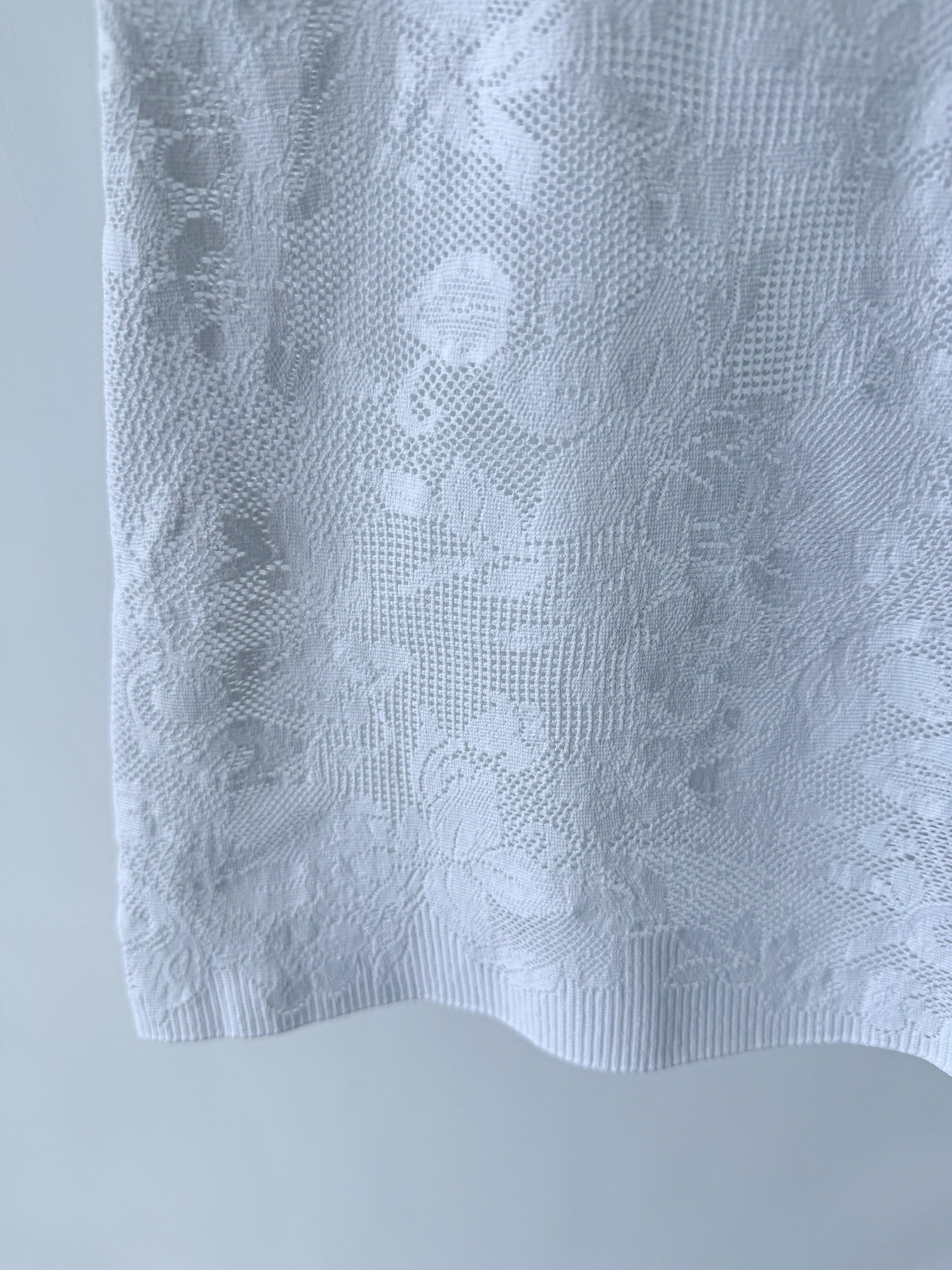 Pain De Sucre White French Lace Slip Dress In Jasun
