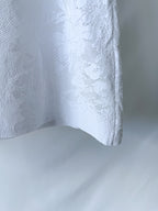 Pain De Sucre White French Lace Slip Dress In Jasun
