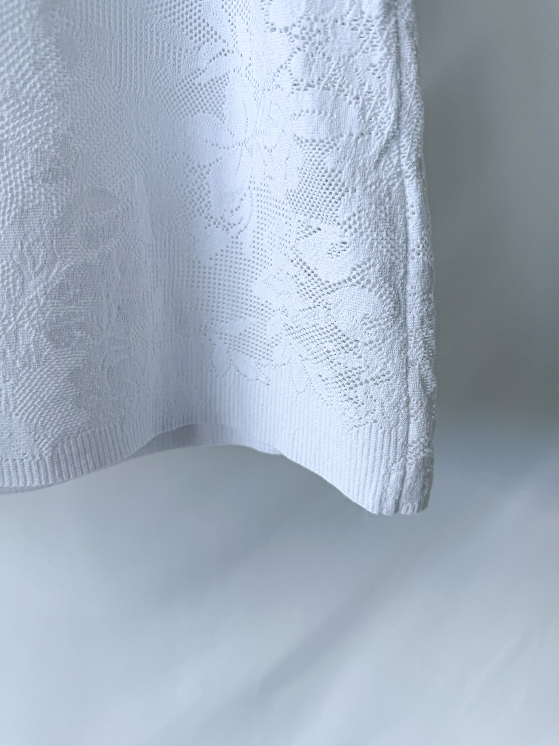 Pain De Sucre White French Lace Slip Dress In Jasun