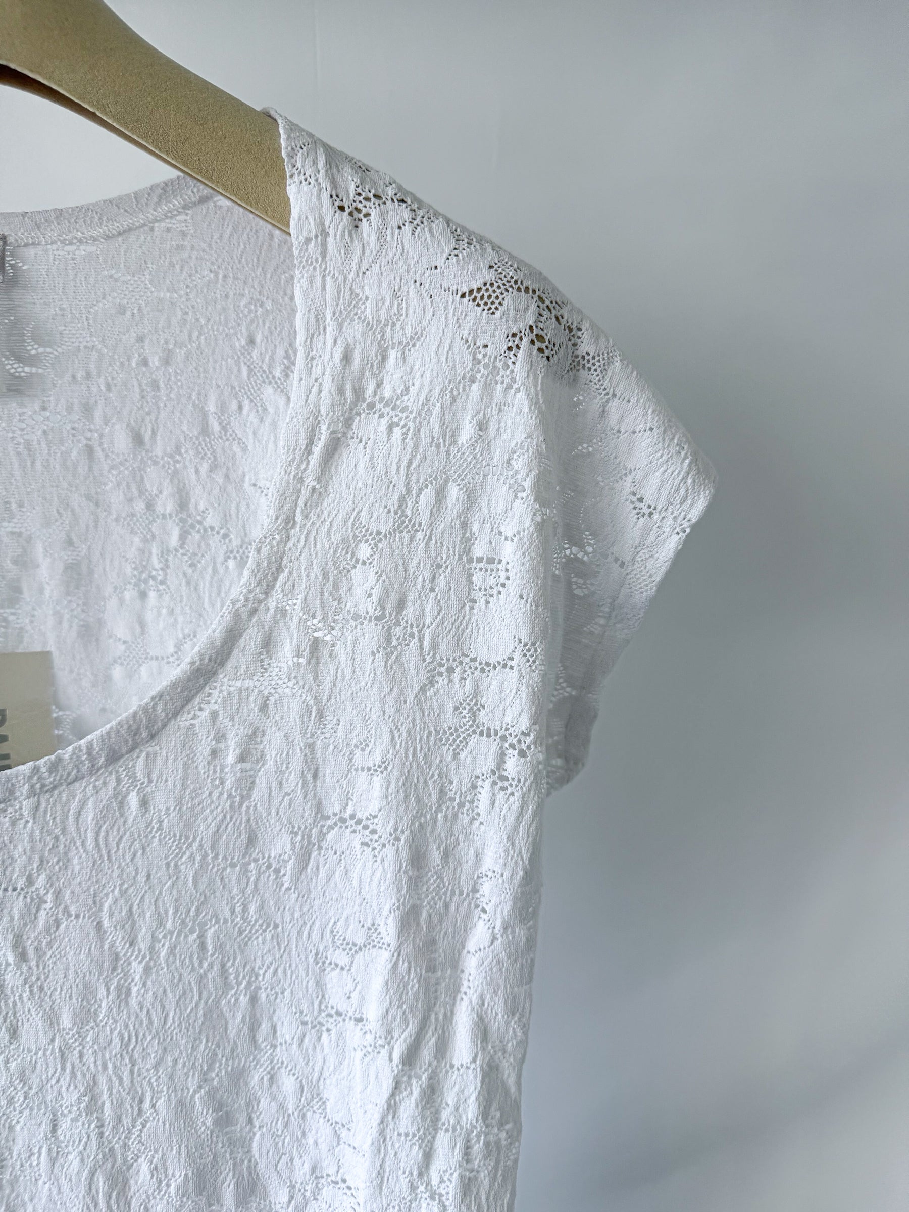 Pain De Sucre White Lace Beach Cover-Up Dress in Maneva