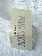 Pain De Sucre White Lace Beach Cover-Up Dress in Maneva