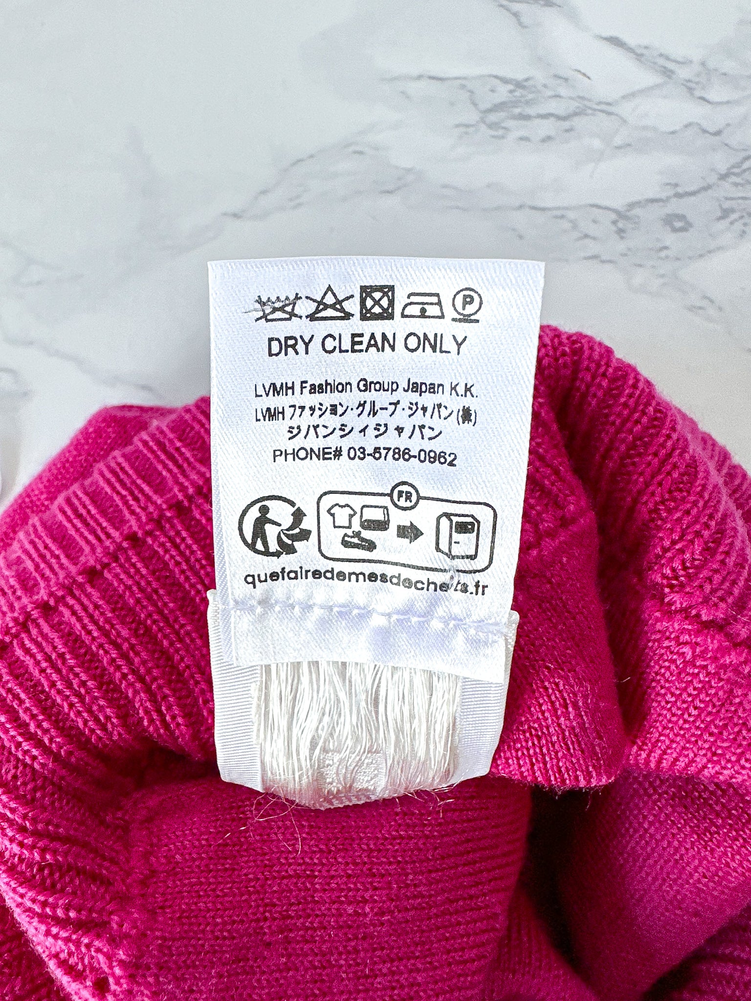 Givenchy Pink Logo Embroidered Wool Beanie Hat