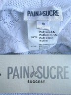 Pain De Sucre White Lace Beach Trousers in Timea