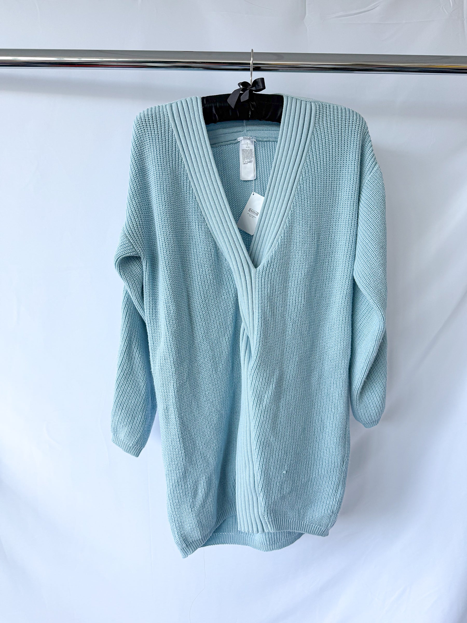 Wolford Braid Knit Wool Cardigan