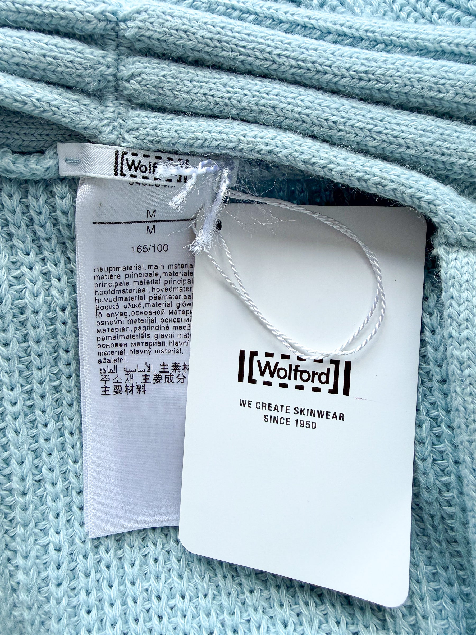 Wolford Braid Knit Wool Cardigan