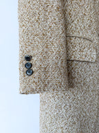 Hugo Boss Brown Tweed Over Coat