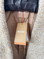 Hugo Boss Brown Tweed Over Coat