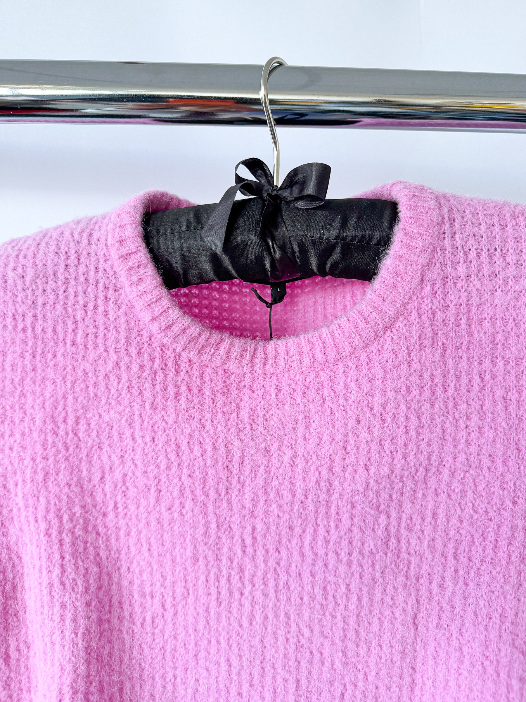 Emporio Armani Pink Alpaca Wool Vest Knitwear Top