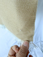 Alexander Mcqueen Beige Wool Scull Scarf