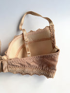 Pain De Sucre French Lace Padded Bra in Dean
