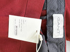 Gant Burgundy Wool Twill Suit Pant