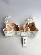 Pain De Sucre Ecru White Lace Bra in Lua