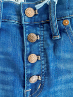 MADEWELL 10-tommers skinny crop-jeans med høy høyde