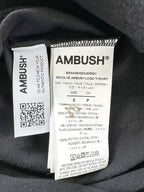 AMBUSH Workshop Black Revolve Logo T-Shirt