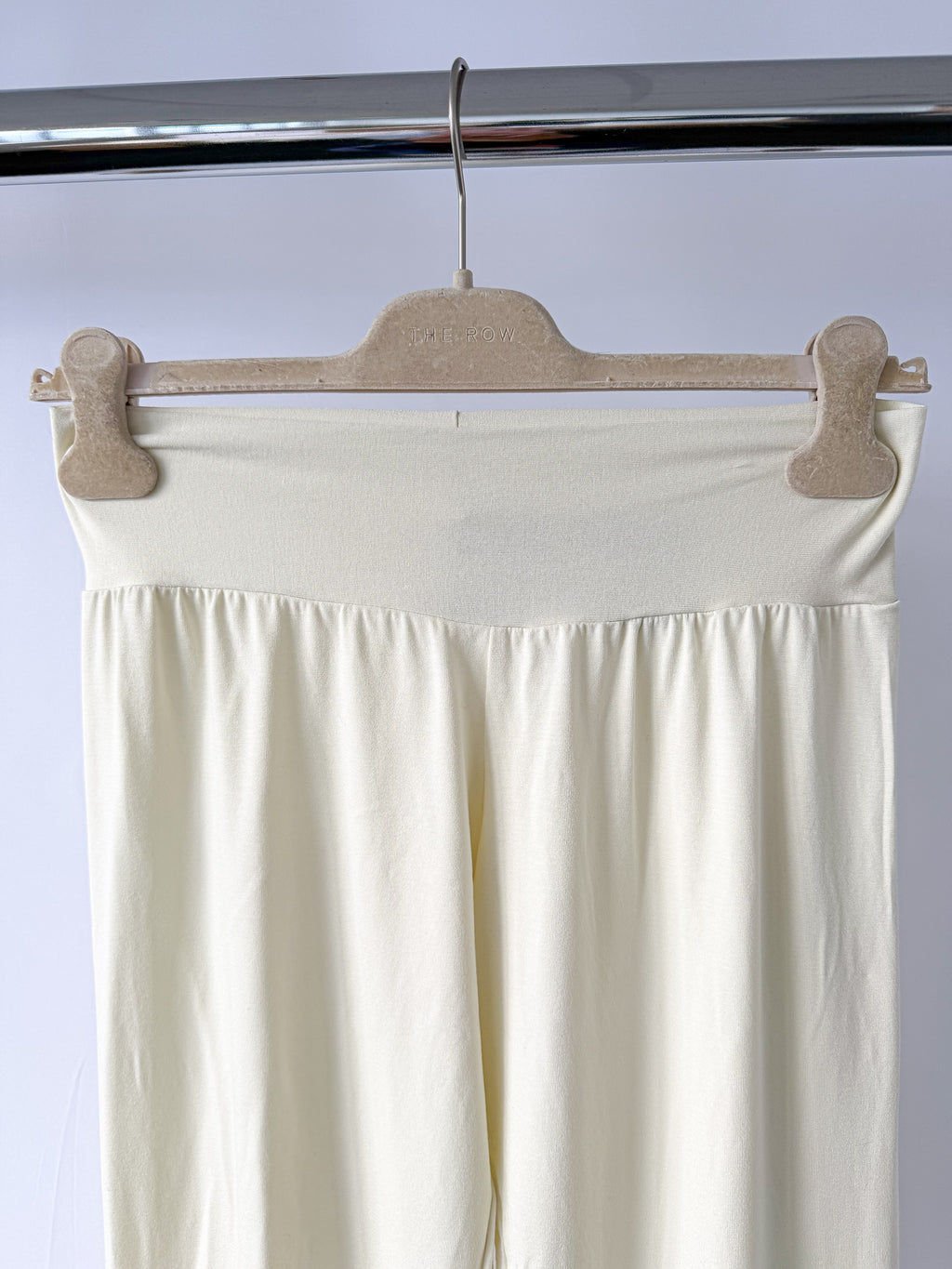 Pain De Sucre Ecru Soft Touch Stretch Waist Trousers in Brody