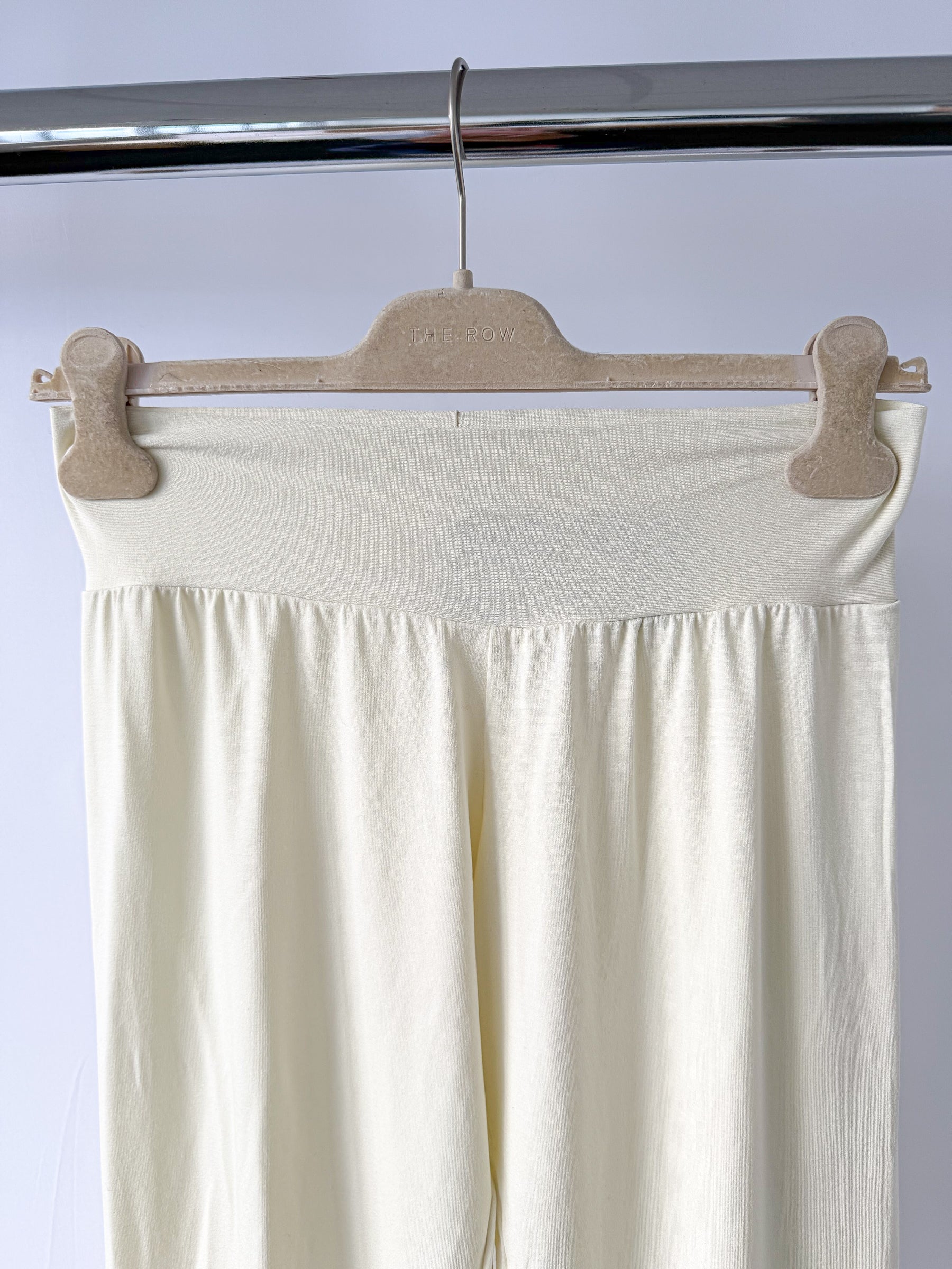 Pain De Sucre Ecru Soft Touch Stretch Waist Trousers in Brody