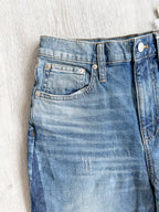 Madewell High-Rise Slim Raebrook Wash Boyjean Relaxed Leg Denim Jeans - House Of Huntington