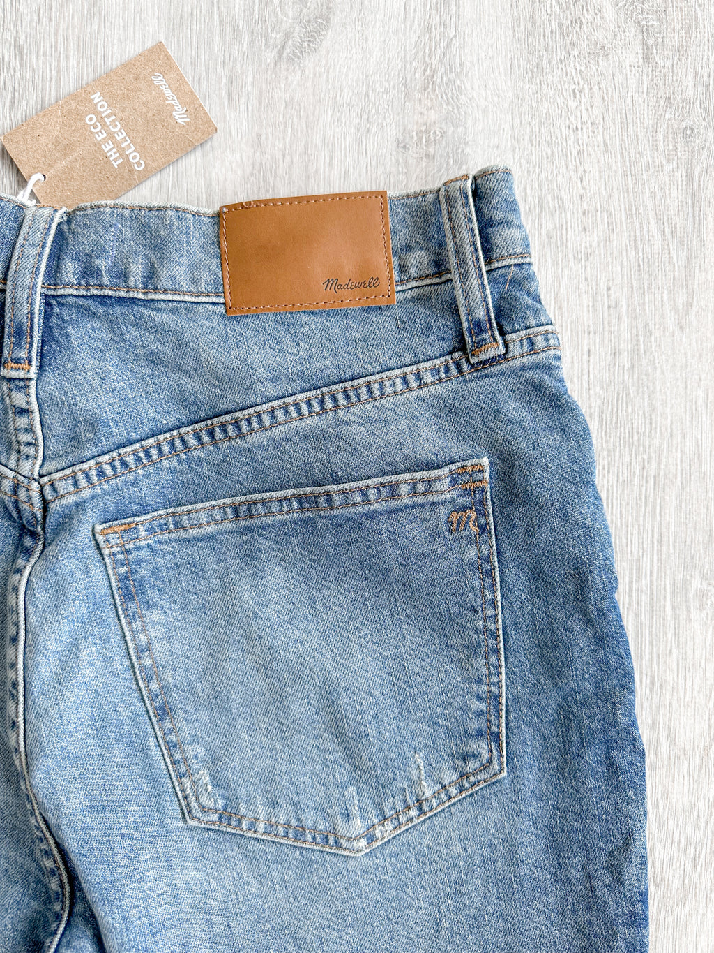 Madewell High-Rise Slim Raebrook Wash Boyjean Relaxed Leg Denim Jeans - House Of Huntington