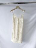 Pain De Sucre Ecru White French Lace Slip Dress In Jasun