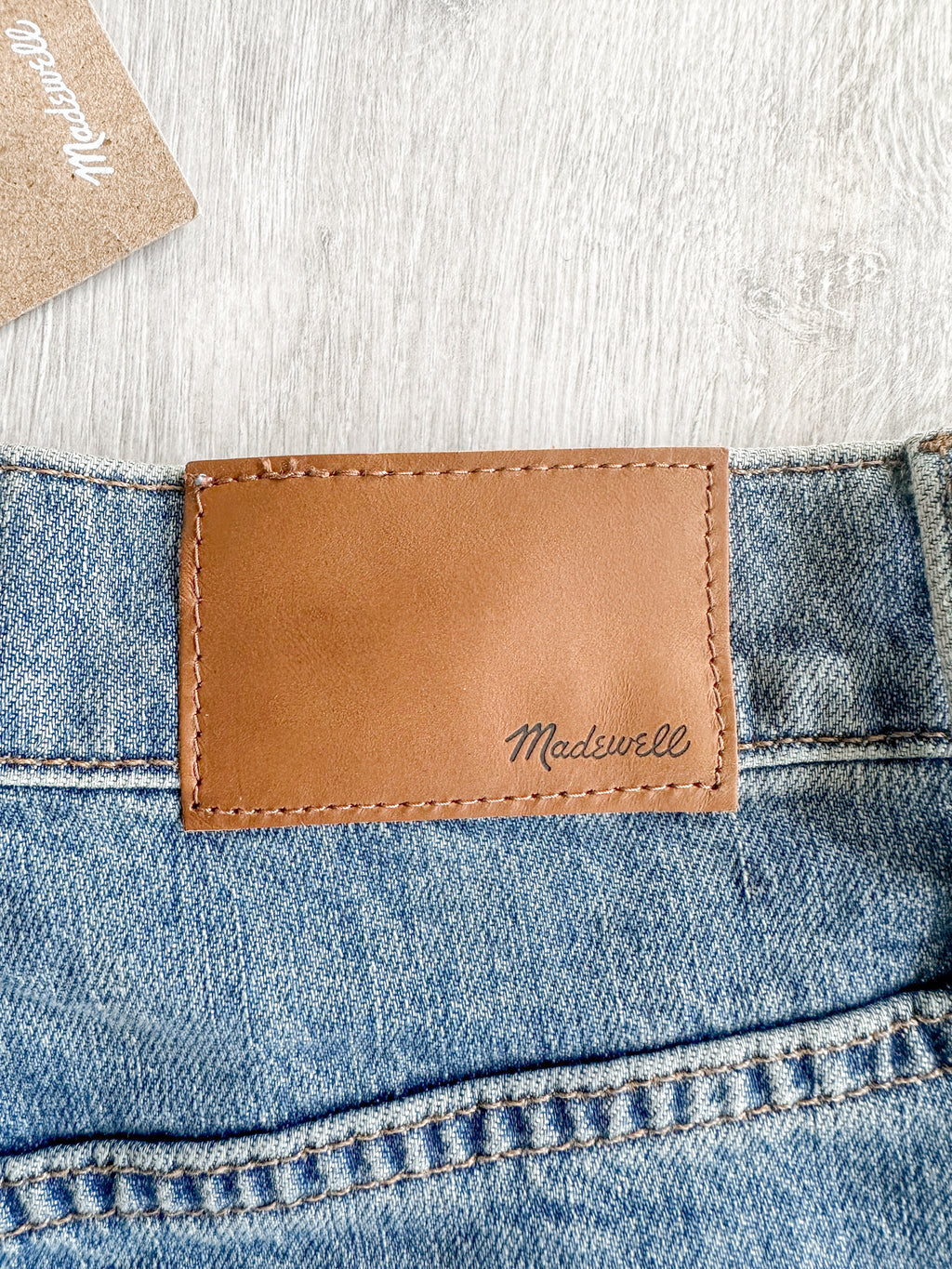 Madewell High-Rise Slim Raebrook Wash Boyjean Relaxed Leg Denim Jeans - House Of Huntington