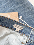 Madewell High-Rise Slim Raebrook Wash Boyjean Relaxed Leg Denim Jeans - House Of Huntington